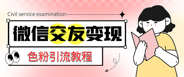 微信交友变现项目，吸引全网LSP男粉精准变现，小白也能轻松上手，日入500+-行动派