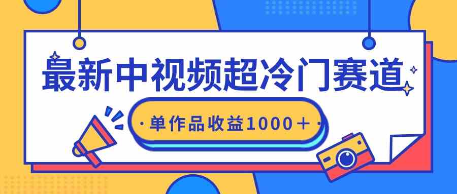 （9275期）最新中视频超冷门赛道，轻松过原创，单条视频收益1000＋-行动派