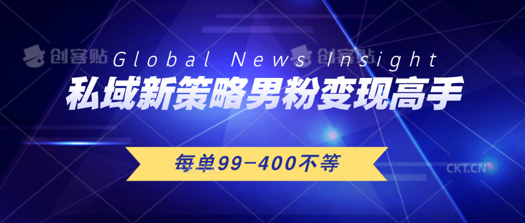 私域新策略男粉变现高手微头条+公众号每单99—400不等，操作简单-行动派